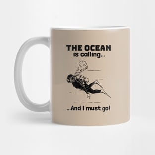 Vintage Ocean Diving Mug